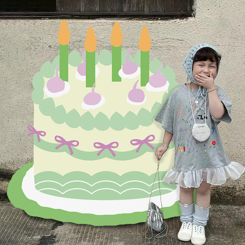 女孩生日快乐蛋糕kt板装饰场景拍照布置周岁立柱卡通道具店铺背景,节庆用品/礼品,装扮布置套餐,淘宝优惠券,粉丝福利购,淘宝优惠卷