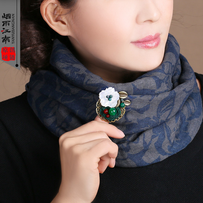 Broche femme en Matériau mixte - Ref 1172243 Image 4