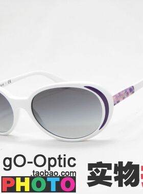 VOGUE沃格时尚板材太阳镜墨镜遮阳镜VO2662-S W826/11白色椭圆