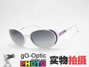 VOGUE沃格时尚板材太阳镜墨镜遮阳镜VO2662-S W826/11白色椭圆
