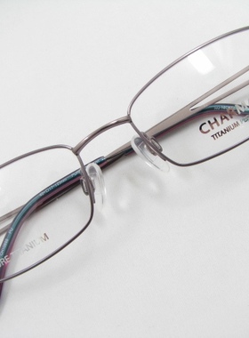 Charmant夏蒙 纯钛 眼镜架CH10868 PU 女士 方框 眼镜框