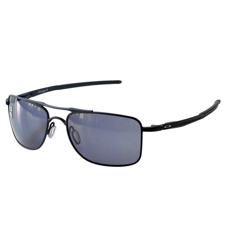Oakley欧克利太阳镜GAUGE 8 OO4124金属方框墨镜男士镀膜/偏光片