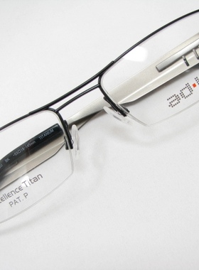 Charmant夏蒙 纯钛 眼镜架adlib ad.lib AB3102U BK黑色 眼镜框