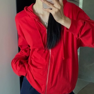 【TTDP】天天家甄选系列轻薄磨毛连帽卫衣轻薄不厚重超显瘦O05126