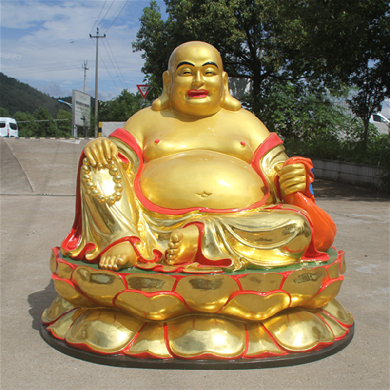 树脂玻璃钢弥勒佛家用神像