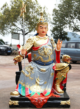 寺庙杨戬居家供奉米3神像