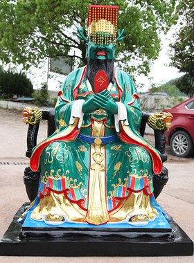 寺庙神像东海风调雨顺树脂龙王爷