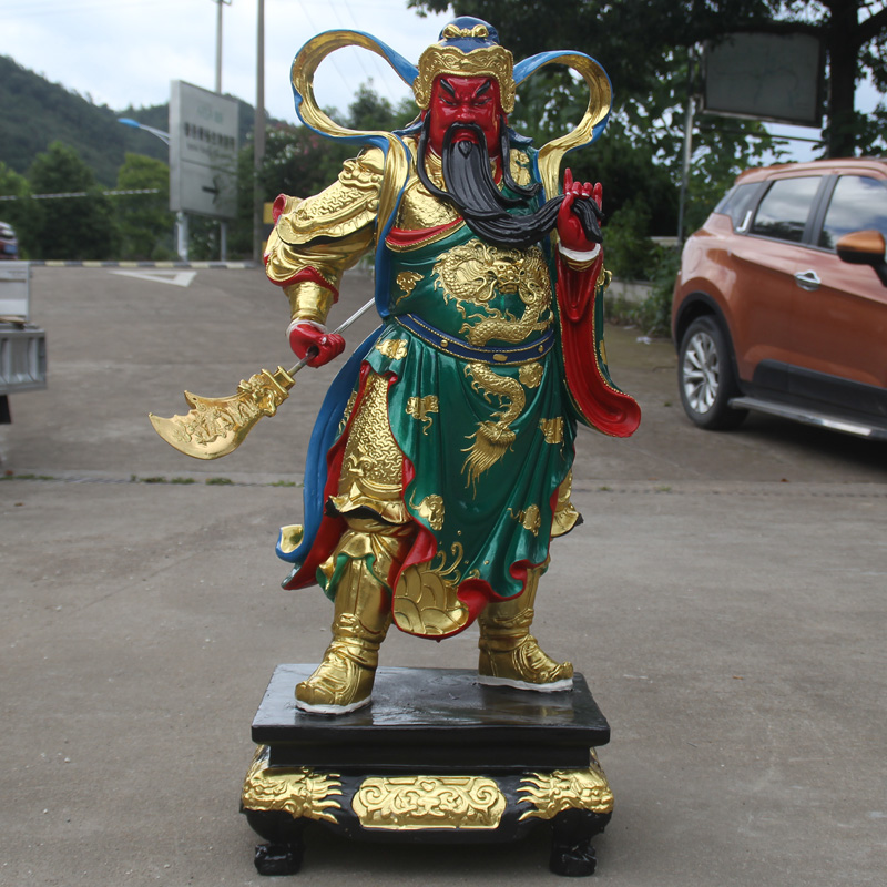 玻璃关公菩萨寺庙佛像厂家直销