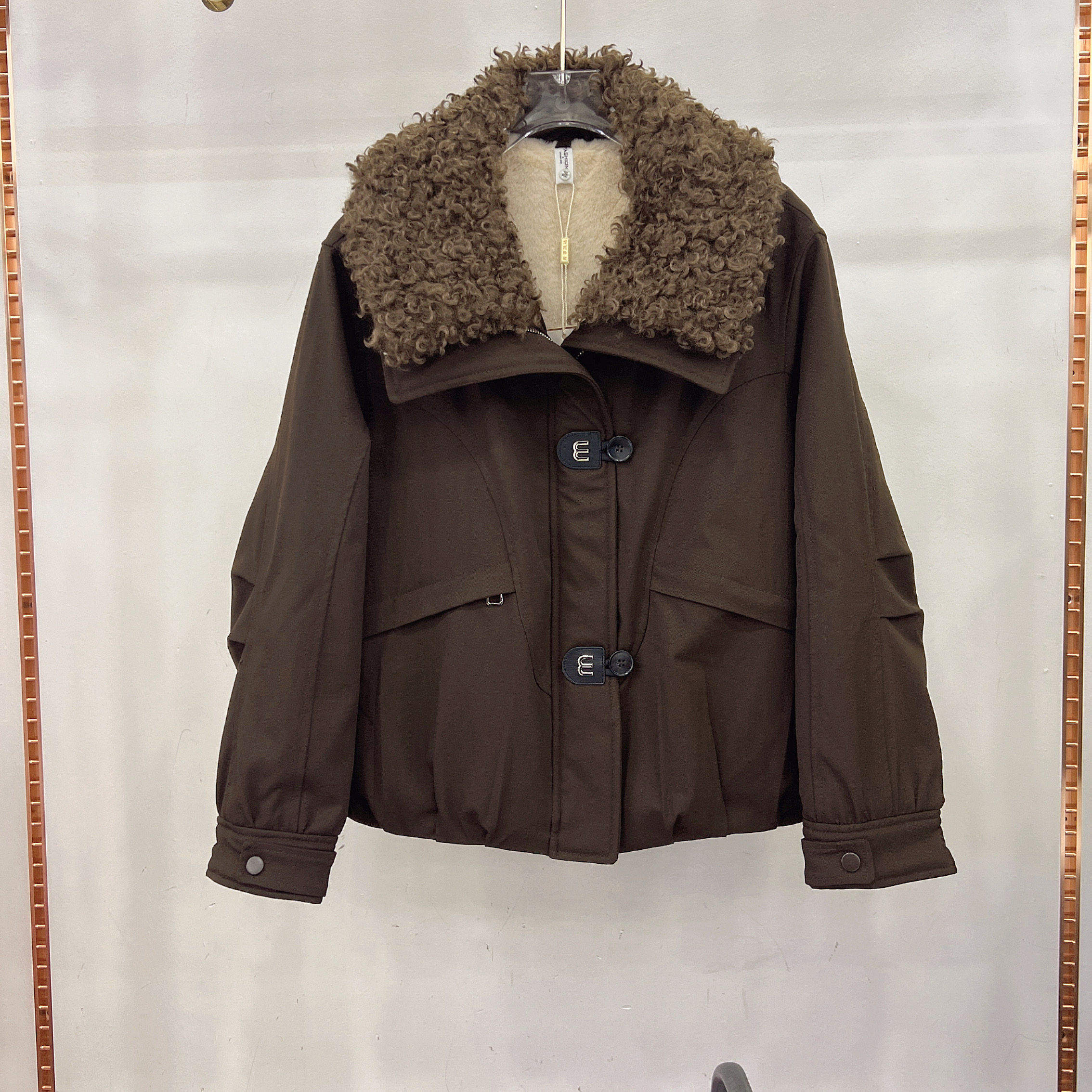 2025秋冬新款时尚百搭长袖显瘦加绒短外套女宽松休闲短外套上衣女,女装/女士精品,短外套,淘宝优惠券,粉丝福利购,淘宝优惠卷