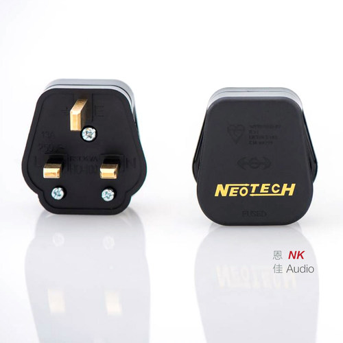 NEOTECH万隆单晶铜镀金电源插头