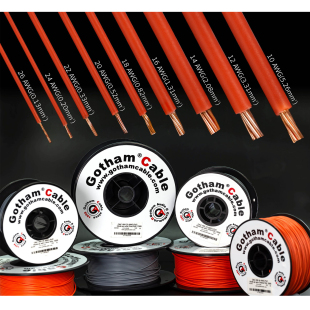 DIY线材 7芯单支高纯度机内线OFC无氧铜HiFi 原装 瑞土高芬Gotham