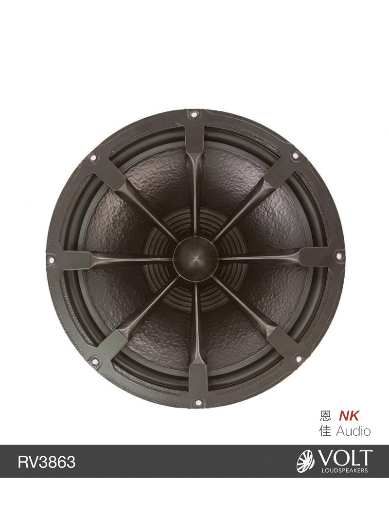 英国 伏特 VOLT RV3863 15寸进口发烧低音喇叭 御用八爪鱼低音