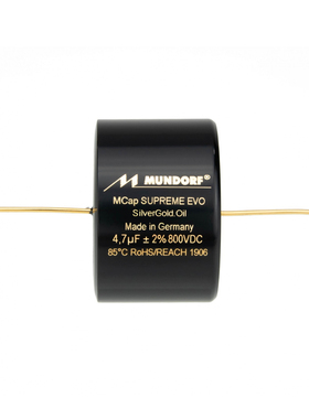 德国Mundorf蒙多福Mcap Supreme EVO oil金银油浸耦合分频电容器