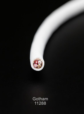 原装瑞士高芬Gotham 11288 FRNC四芯纯铜音频 发烧音响线材散线