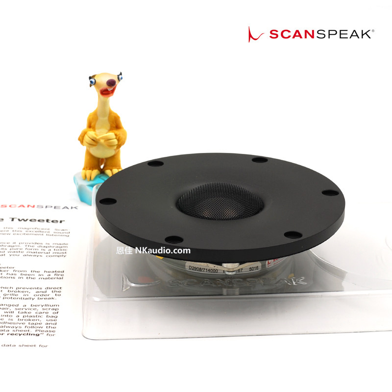 原装丹麦进口SCAN-SPEAK绅士宝D2908/714000铍膜钕磁高音喇叭单元