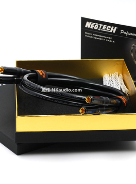 NEOTECH尼威特 万隆 NEMOI-3220矩形UPOCC6N单晶铜 方芯RCA信号线