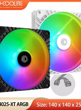 ID-COOLING WF-14025-XT ARGB 14cm PWM Quiet fan ARGB Large Ai
