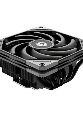 ID-COOLING IS-55多平台薄型下吹CPU散热器 ITX焊接工艺5热管铜底