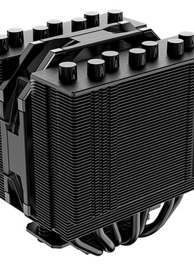 SE- 207-XT SLIM 黑魂 BLACK 双塔7热管itx散热器1700 am4 2011