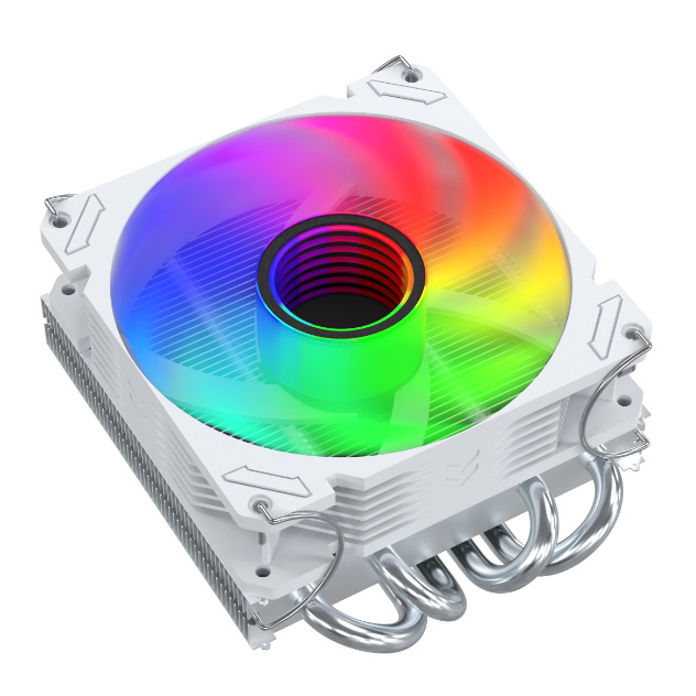 下压式散热器4管 ITX一体机1700/1200/115X am4散热风扇37/47mm