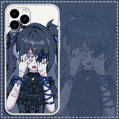 主播粉必入像素人设手机壳