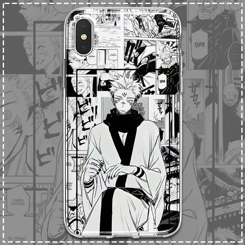 咒术回战粉漫画拼贴手机壳