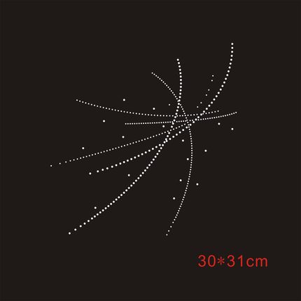 烫钻图 烫钻烫图 毛衫烫钻 胸前图案 烫图DIY 647