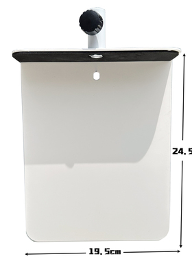 靠床头支架底座配件靠墙金属黑色加重白色创意架配件夹缝式铁底盘