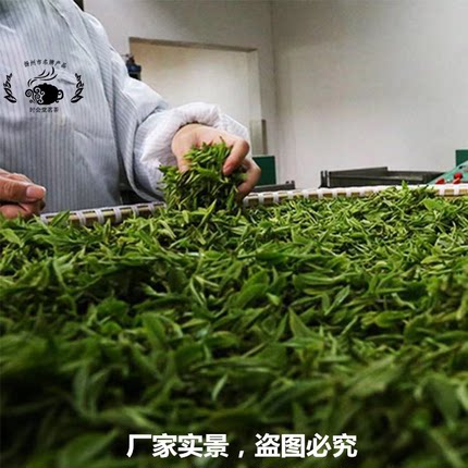 时会堂茗茶扬州特产26年绿杨春新绿茶叶仪征捺山办公简装口粮茶