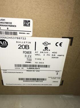AB变频器 20BC030/037/056/c072/c085A0 a3AYNANC0 cc0询价