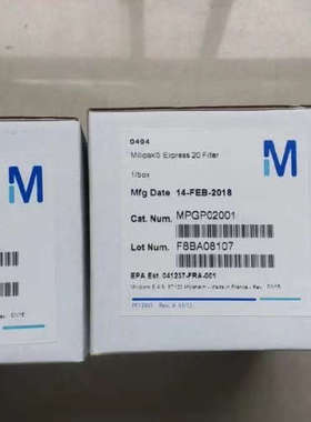 密理博MPGP02001终端过滤器 ；原装Millipak Express 20 0.22um议