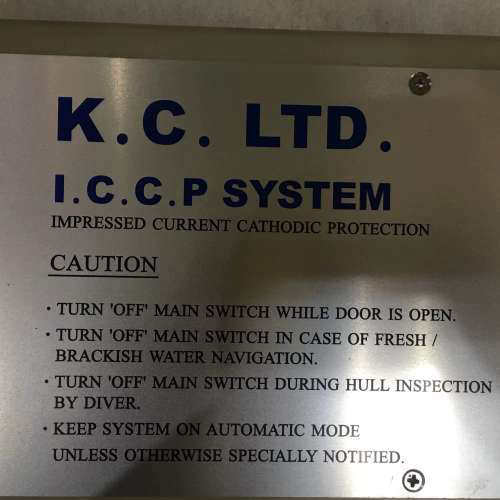 I.C.C.P system ICNTPCB01689 ICNTPCB01639 IMPRESSED 全新议价