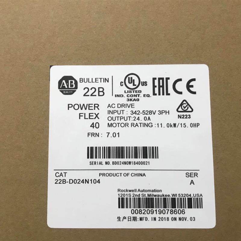 AB变频器 22B-D024N104 22D-D024N104 22C-D022N103议价询价