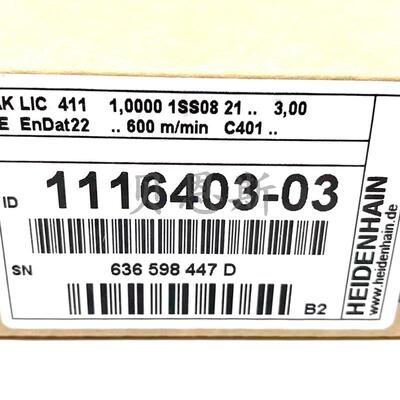 AK LIC 411 10000 1116403-03海德汉EnDat22原装进口读数头现询价