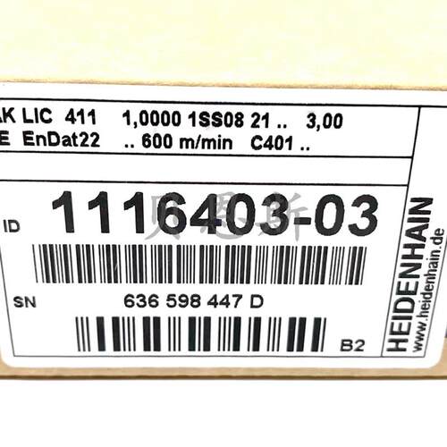 AK LIC 411 10000 1116403-03海德汉EnDat22原装进口读数头现询价