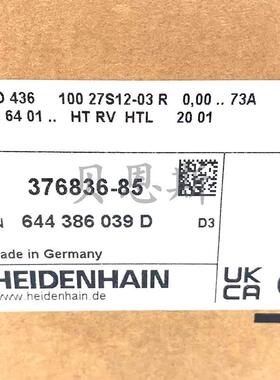 ROD436 100 27S12-03 ID295450-85 376836-85海德汉原装编码询价