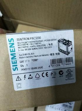 多功能电力仪表7KM2111-1BA00-3AA0 SENTRON PAC3200全新原装询价