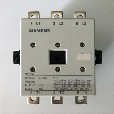 原装正品3TF54220XQ0 AC380V 50/60Hz西门子三级交流接触器询价