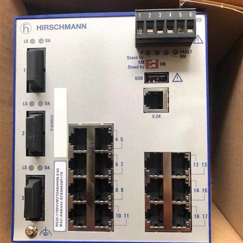 全新Hirschmann赫斯曼RS20-1700VVM2TDAEHH交换机A9B10007824询价