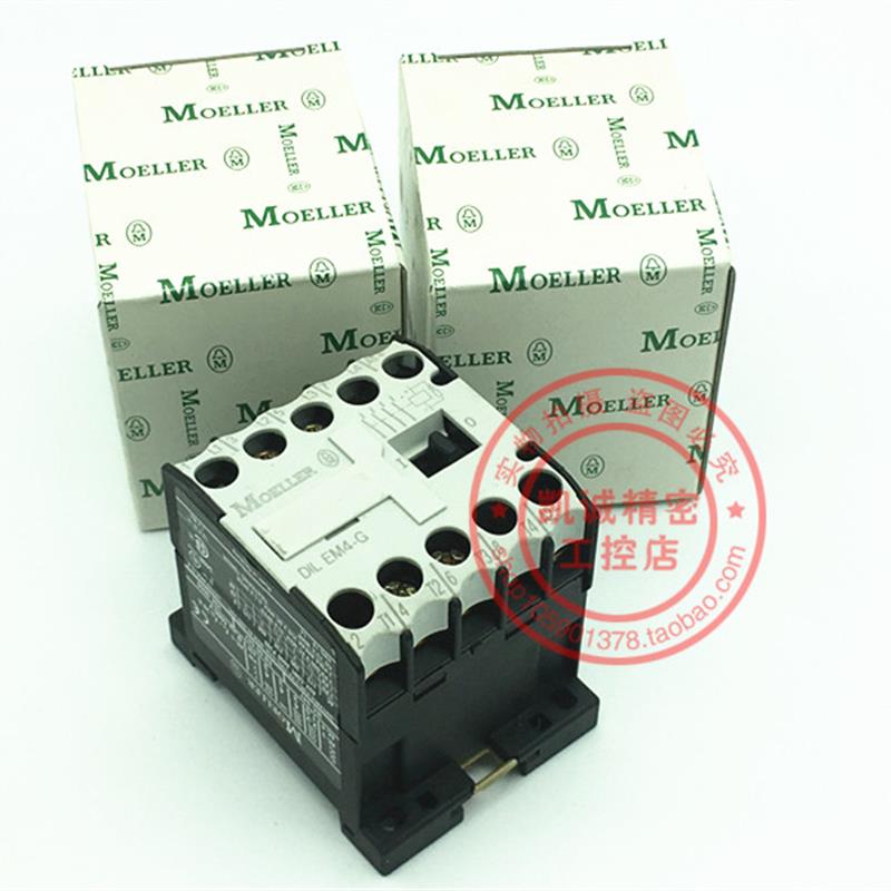 原装金钟穆勒直流接触器 DILEM4-G  DC20V 现货 DILEM4-G  22询价