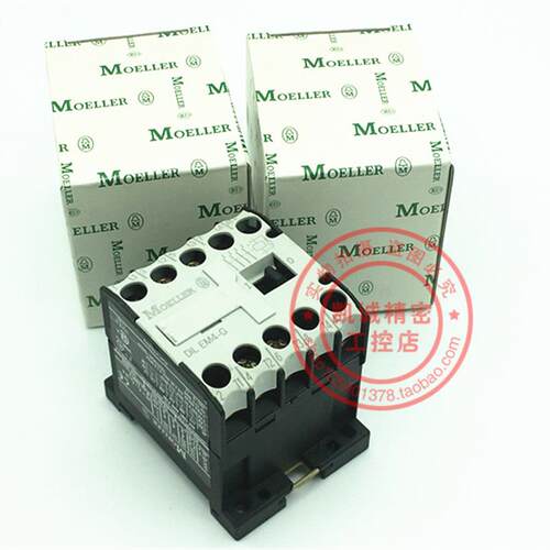 原装金钟穆勒直流接触器 DILEM4-G  DC20V 现货 DILEM4-G  22询价