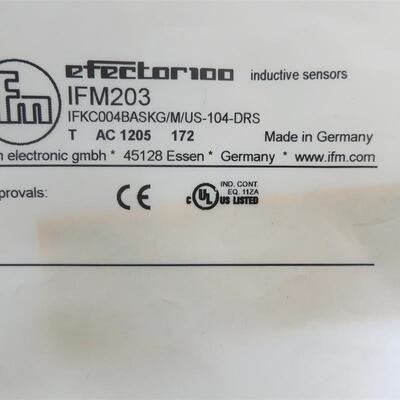 全新原装正品IFM易福门 IFM203 IFKC004BASKG/M/US-104-DRS 询价