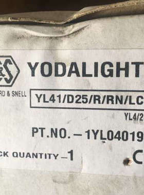 YODALIGHT Clifford SENELL  YL40 /D50 YL41/D25/R/RN/LC32 24V