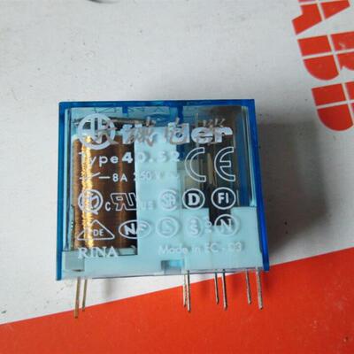 原装正品finder芬德继电器Type40.52 8A 250V底座95.95.3现货询价