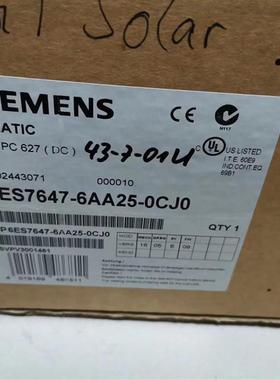 6ES7647-6AA25-0CJ0西门子工控机  0002443071 BOX PC 627 DC询价