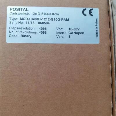 博思特POSITAL编码器 MCD-CA00B-1212-G10G-PAM  D-51063 868询价