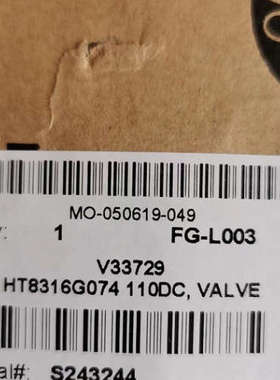 ASCO电磁阀美国原装正品HT8316G074 气阀换向阀发电站专用电磁阀