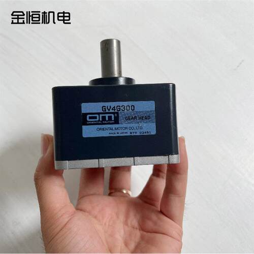 原装OM日本东方马达25W齿轮减速器GV4G300减速比300轴直径15m询价