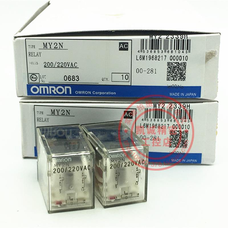 MY2N  200/220VAC  原装正品 继电器 MY2N  AC200/220V 现货询价