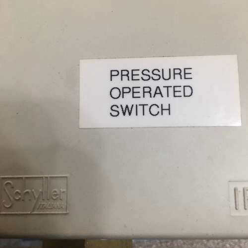 HEEN ENGINEERiNG PS3116 11 999 20  Schyller PRESSURE SWITCH